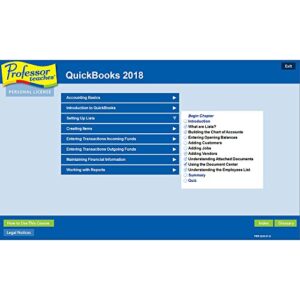 Professor Teaches QuickBooks 2018