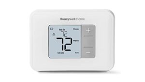 honeywell home rth5160d1003 non-programmable thermostat, white