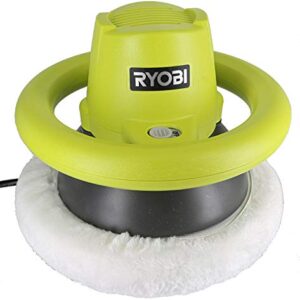 Ryobi RB102G 0.75 Amp 3200 OPM Orbital Buffer w/ 6 Foot Cord and 2 Included Buffing Pads