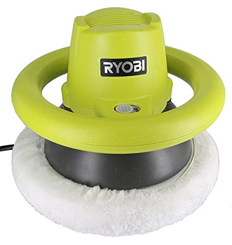 Ryobi RB102G 0.75 Amp 3200 OPM Orbital Buffer w/ 6 Foot Cord and 2 Included Buffing Pads