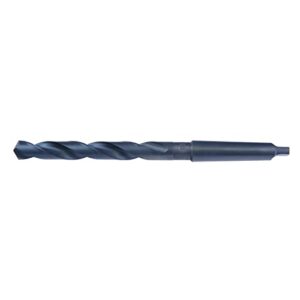 maxtool 17/32" twist drill bits with morse taper shank hss m2 taper shank drill bits black oxide mt no 2; ts02b05r34