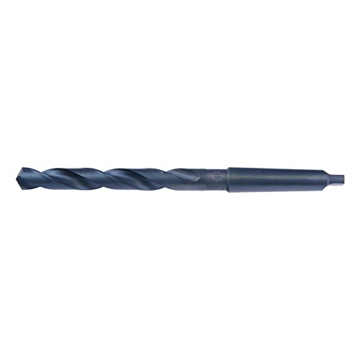 MAXTOOL 17/32" Twist Drill Bits with Morse Taper Shank HSS M2 Taper Shank Drill Bits Black Oxide MT No 2; TS02B05R34