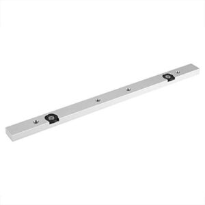 aluminium alloy miter bar rail miter guage bar slider table saw gauge rod wood working tool(300mm / 11.81inch)