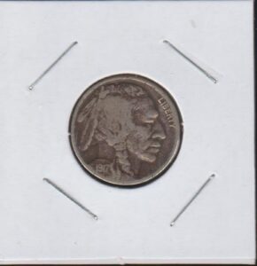 1917 no mint mark indian head or buffalo (1913-1938) nickel seller extremely fine