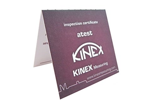 Kinex 4033-12-010 4 Inches Tall x 2.75 Inches Wide Flat Solid Machinist Square DIN 875/1 Square to w/in 0.0005 Inches