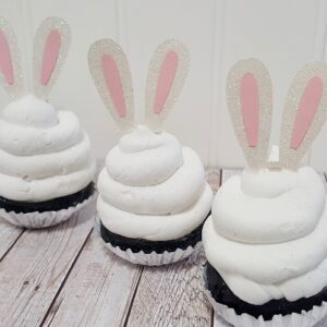 Bunny Ears Cupcake Toppers