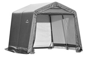 shelterlogic replacement cover kit only no frame-10x10x8 peak 805138 (14.5oz pvc gray)