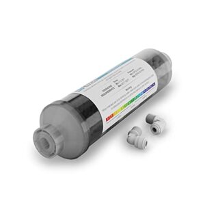nu aqua platinum series reverse osmosis filtration system replacement filters universal ro system cartridges (1, alkaline kit)