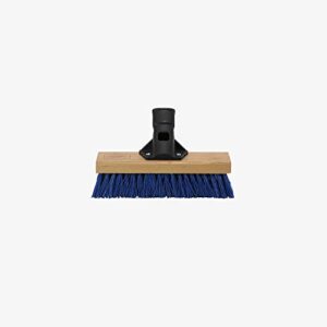SWOPT 10” Premium Multi-Surface Scrub Brush Head — Cleaning Head Interchangeable with All SWOPT Cleaning Products for More Efficient Cleaning and Storage — Clean Driveways, Decks, and Siding