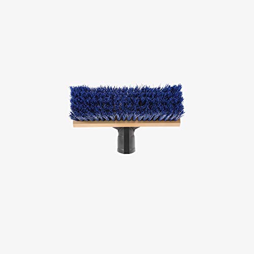 SWOPT 10” Premium Multi-Surface Scrub Brush Head — Cleaning Head Interchangeable with All SWOPT Cleaning Products for More Efficient Cleaning and Storage — Clean Driveways, Decks, and Siding