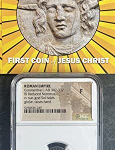 . 330-340 AD Roman Empire Coin Constantine NGC F