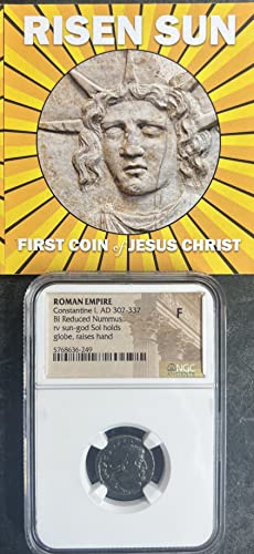 . 330-340 AD Roman Empire Coin Constantine NGC F