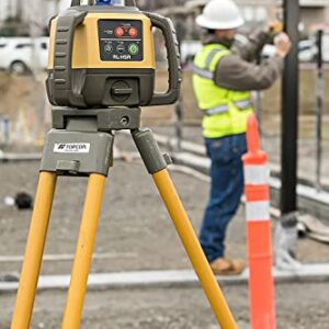 Topcon RL-H5A Self Leveling Horizontal Rotary Laser with Bonus EDEN Field Book, IP66 Rating Drop, Dust, Water Resistant, 800m Construction Laser, Includes LS-80L Receiver, Detector Holder, Soft Case