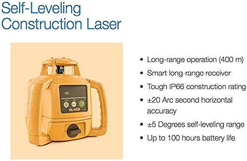 Topcon RL-H5B Leveling Horizontal Rotary Laser w/Bonus Field Book,400m Laser