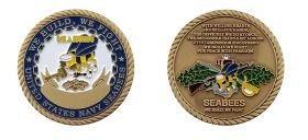 navy seabee coin