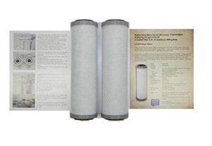ge fx12p comparable alton brand filters for gxrm10rbl, pnrv12, gxrv10 ro water systems, commercial grade, last longer, pack of 2 filters