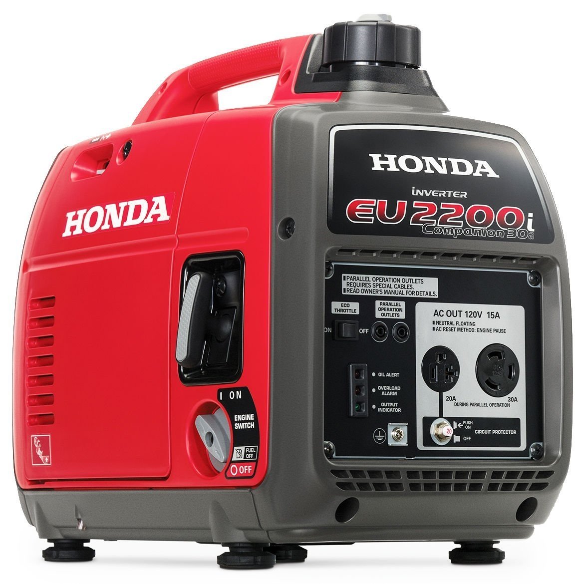 Honda EU2200IC 2200-Watt Companion Super Quiet Portable Inverter Generator