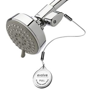 evolve multifunction shower head + showerstart tsv – water and energy savings without sacrifice, model: ev3021-cp150-sb