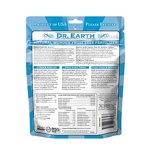 Dr. Earth Organic & Natural MINI Natural Wonder Fruit Tree Fertilizer ( 1 lbs )