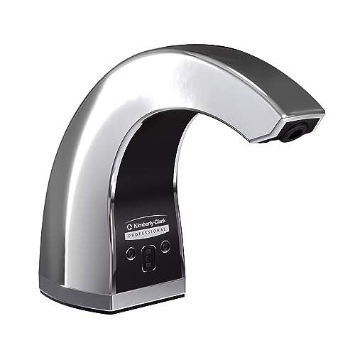 Kimberly-Clark Professional™ Touchless Counter Mount Skin Care Dispenser (47604), Chrome, 1.5 L Capacity, 2.12" x 4.25" x 5.56" (Qty 1)