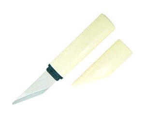 kiridashi craft pocket knife japanese steel blade plastic handle with sheath
