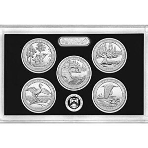 2018 S America The Beautiful 2018 National Park Silver Quarters ATB 5 Silver Deep Cameo's Proof