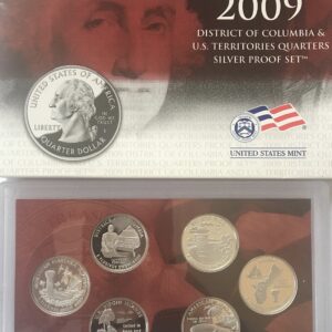 2009 S US SILVER Proof Set Territories DC Comes in the Original Packing from the Mint Proof