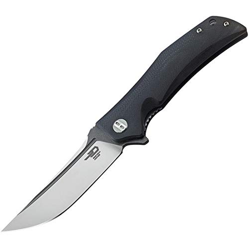 BESTECH KNIVES Scimitar G10 Linerlock Black BTKG05A2