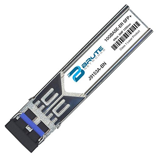 Brute Networks J9153A-BN - 10GBASE-ER 40km 1550nm SFP+ Transceiver (Compatible with OEM PN# J9153A)