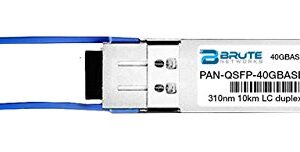 Brute Networks PAN-QSFP-40GBASE-LR4-BN - 40GBASE-LR 10km SMF 1310nm QSFP+ Transceiver (Compatible with OEM PN# PAN-QSFP-40GBASE-LR4)
