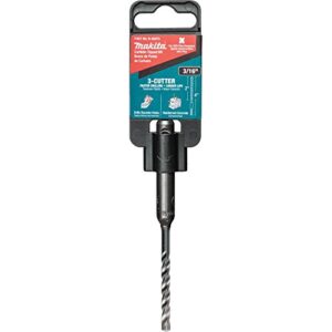 Makita B-60975 3/16" x 4" SDS-Plus Bit, 3-Cutter