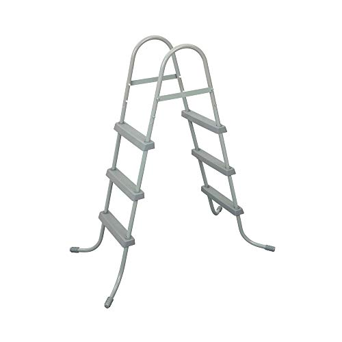 Bestway Flowclear Above Ground Swimming Pool Ladder 42" | Corrosion-Resistant Metal Frame