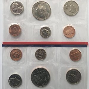 1988 P D US Mint Set 10 Piece Comes in the Original Packing from the Mint Uncirculated