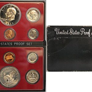 1970 S -1979 US Mint Set Clad Proof Set Run 57 coins