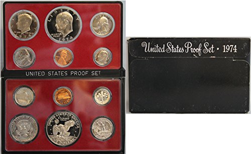 1970 S -1979 US Mint Set Clad Proof Set Run 57 coins