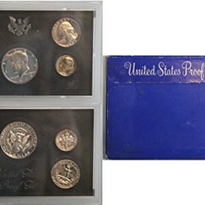 1970 S -1979 US Mint Set Clad Proof Set Run 57 coins