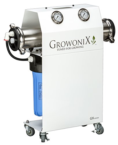 GROWONIX GX1000-KDF 1000 Gallon Per Day Reverse Osmosis System Ultra High Flow Rate Water Purification Filter for Hydroponics Gardening Growing Drinking H20 Coffee Point of use On Demand Purifier