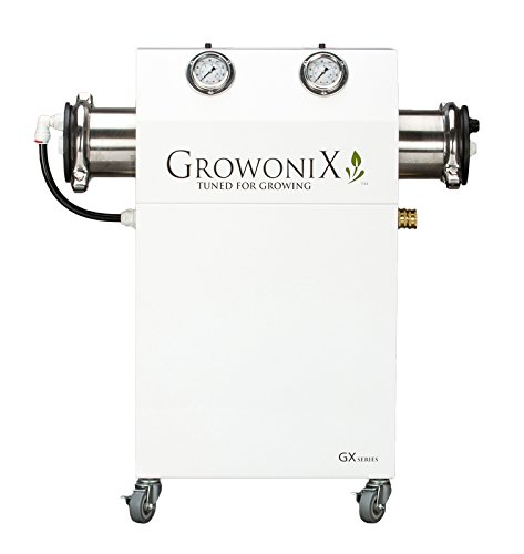 GROWONIX GX1000-KDF 1000 Gallon Per Day Reverse Osmosis System Ultra High Flow Rate Water Purification Filter for Hydroponics Gardening Growing Drinking H20 Coffee Point of use On Demand Purifier