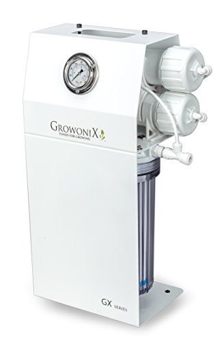 GROWONIX GX400 400 Gallon Per Day Reverse Osmosis System Ultra High Flow Rate Water Purification Filter for Hydroponics Gardening Growing Drinking H20 Coffee Point of use On Demand Purifier