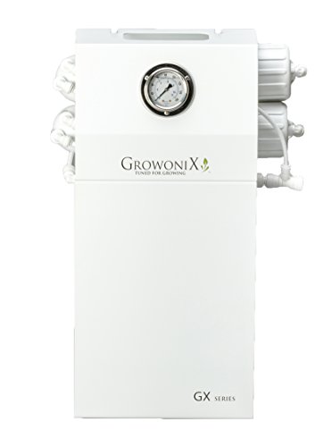 GROWONIX GX400 400 Gallon Per Day Reverse Osmosis System Ultra High Flow Rate Water Purification Filter for Hydroponics Gardening Growing Drinking H20 Coffee Point of use On Demand Purifier