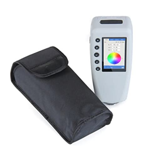 CNYST Colorimeter Color Meter with Switchable Aperture 4mm/8mm TFT True Color Display Screen Data Storage Function