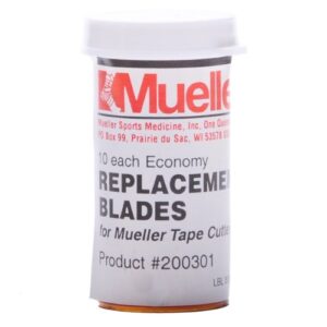 mueller economy tape cutter, replacement blades pack of 10