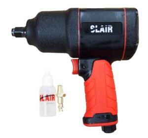 slair 1/2" composite twin hammer air impact wrench max torque 1050ft/lb xx-785
