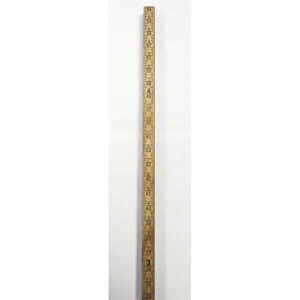 one-piece pole hardwood gauge poles - 54 inch | gauge stick