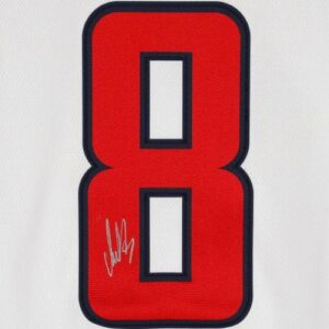 Alex Ovechkin Washington Capitals Autographed White Fanatics Breakaway Jersey - Autographed NHL Jerseys