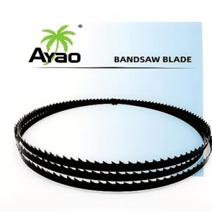 AYAO Bandsaw Blades 72-Inch X 1/4-Inch X 14TPI for Delta 28-140 and Wen 10" Band Saw