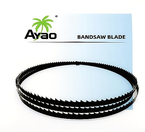 AYAO Bandsaw Blades 72-Inch X 1/4-Inch X 14TPI for Delta 28-140 and Wen 10" Band Saw