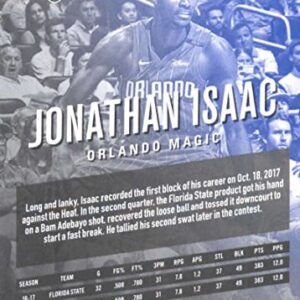 2017-18 Panini Prestige #156 Jonathan Isaac Orlando Magic Rookie