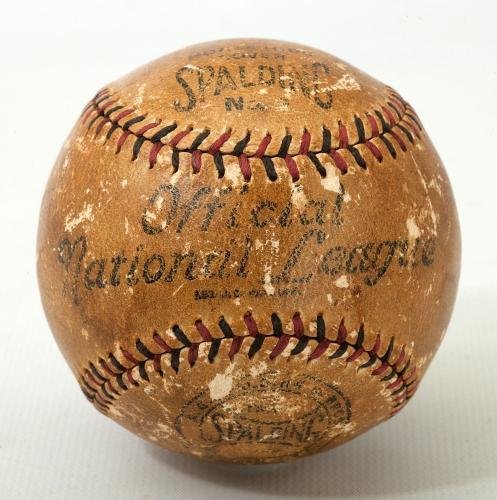 The Only Frank Chance Single Signed Baseball On Earth PSA DNA & JSA COA - Autographed Baseballs