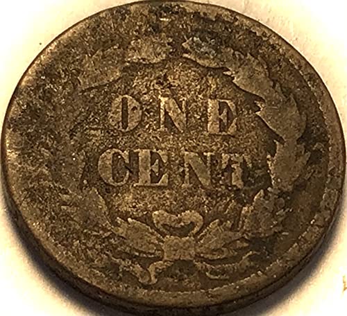 1859 P Indian head Penny Seller About Good